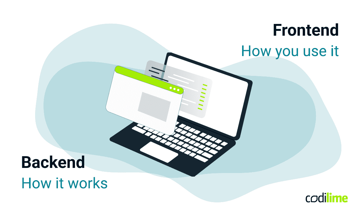 Frontend vs. backend Frontend vs. backend