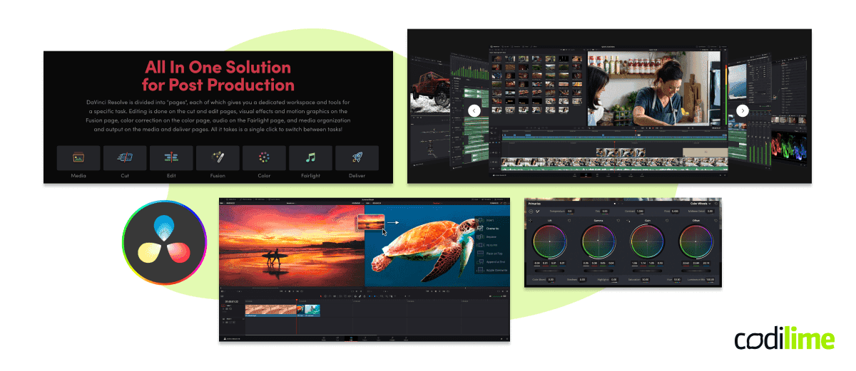 UX design system DaVinci Resolve UX design system DaVinci Resolve