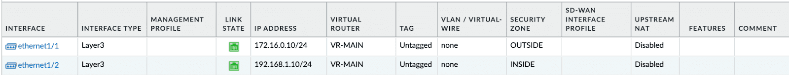 vm-series configuration and logs vm-series configuration and logs