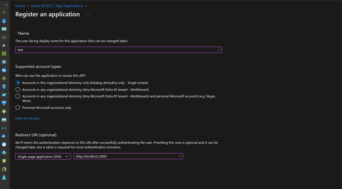 Setting up the environment - next step Setting up the environment - next step