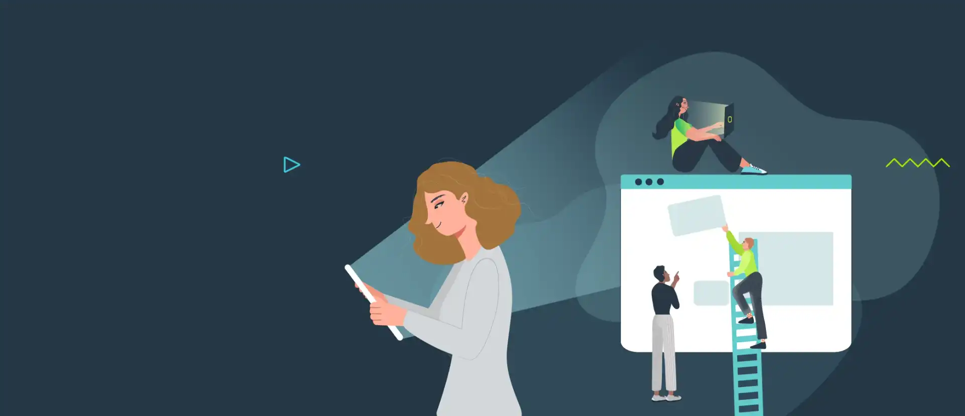 Thumbnail of an article about UX team structure — everything you should know