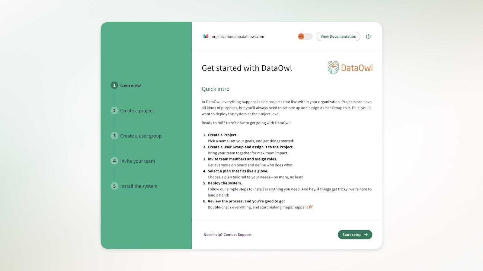 User onboarding example – visuals designed by the article author User onboarding example – visuals designed by the article author