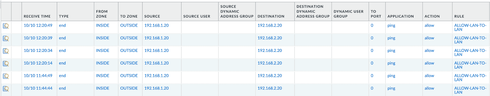 vm-series configuration and logs vm-series configuration and logs