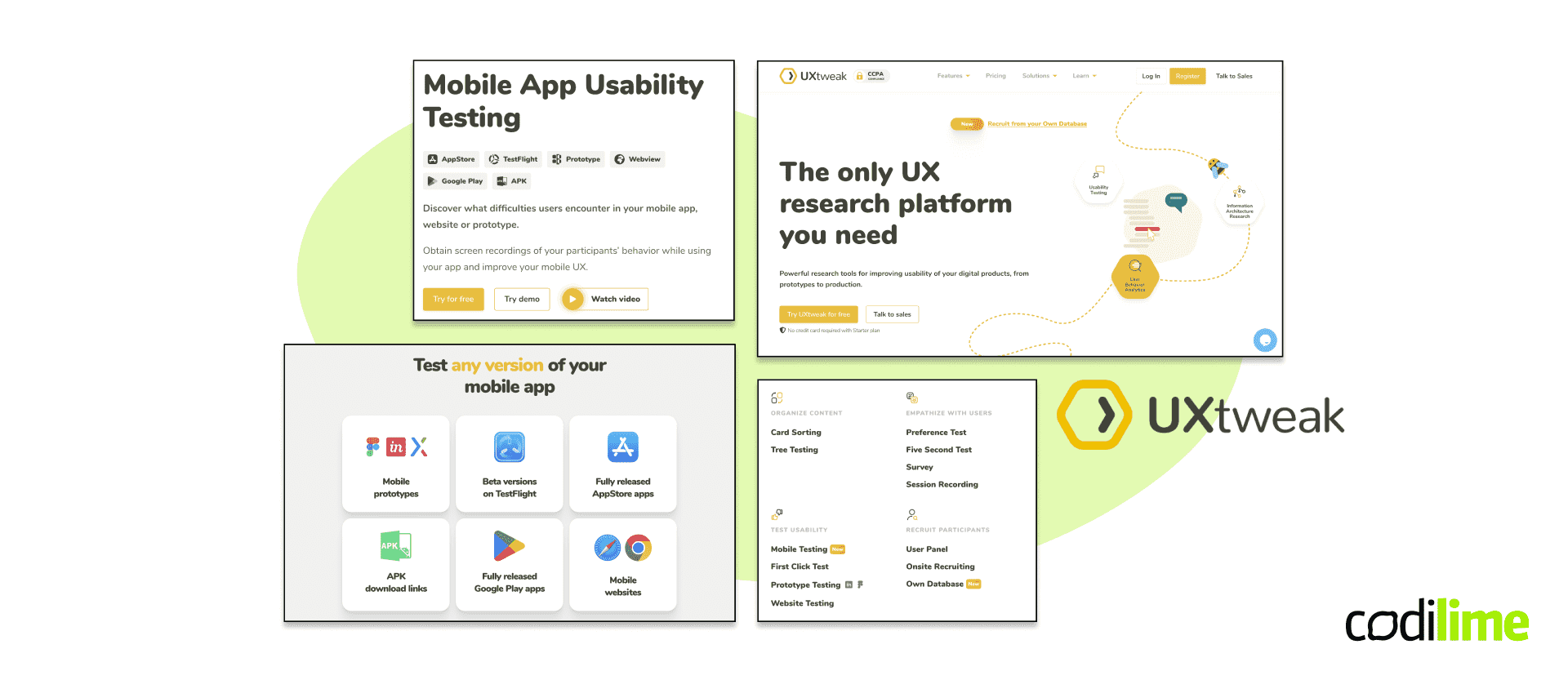 Tools for UX research - UXtweak Tools for UX research - UXtweak